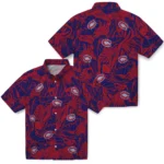 Montreal Canadiens Hawaiian Shirt – Monstera Layer