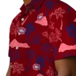 Montreal Canadiens Hawaiian Shirt – Palm And Clouds