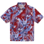 Montreal Canadiens Hawaiian Shirt – Palm Leaves
