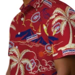 Montreal Canadiens Hawaiian Shirt – Palm Tree Island