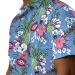 Montreal Canadiens Hawaiian Shirt – Pineapple Bouquet