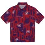Montreal Canadiens Hawaiian Shirt – Turtle Lines