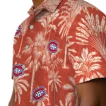 Montreal Canadiens Hawaiian Shirt – Vintage Palm Tree
