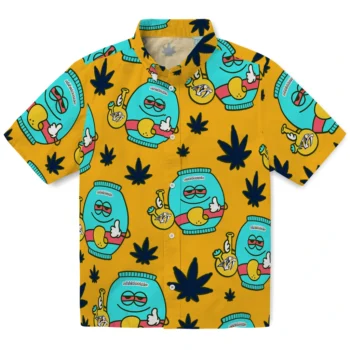 nashville predators bong smile gold hawaiian shirts best selling