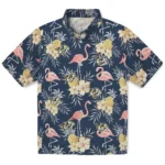 Nashville Predators Hawaiian Shirt – Flamingo Hibiscus