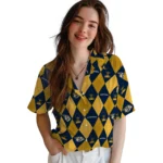 Nashville Predators Hawaiian Shirt – Golfing Plaid