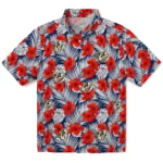 Nashville Predators Hawaiian Shirt – Hibiscus Fiesta