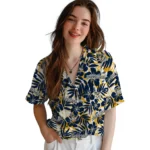 Nashville Predators Hawaiian Shirt – Hibiscus Overlay