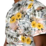 Nashville Predators Hawaiian Shirt – Hibiscus Seaside