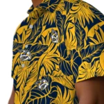 Nashville Predators Hawaiian Shirt – Monstera Layer