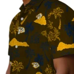 Nashville Predators Hawaiian Shirt – Palm And Clouds