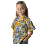 Nashville Predators Hawaiian Shirt – Palm Leaves