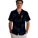 Navy Midshipmen Hawaiian Shirt – Bamboo Branches