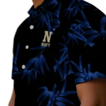 Navy Midshipmen Hawaiian Shirt – Bamboo Branches
