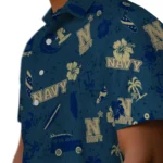 Navy Midshipmen Hawaiian Shirt – Beach Vibe