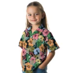 Navy Midshipmen Hawaiian Shirt – Brilliant Hibiscus Garden