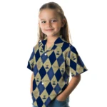 Navy Midshipmen Hawaiian Shirt – Golfing Plaid