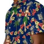 Navy Midshipmen Hawaiian Shirt – Hawaiian Girls Design