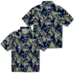 Navy Midshipmen Hawaiian Shirt – Hibiscus Exotic