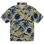 Navy Midshipmen Hawaiian Shirt – Palm Sunset