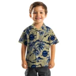Navy Midshipmen Hawaiian Shirt – Palm Sunset