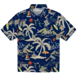 Navy Midshipmen Hawaiian Shirt – Palm Tree Island