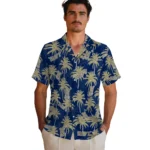 Navy Midshipmen Hawaiian Shirt – Palm Tree Motif