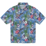 Navy Midshipmen Hawaiian Shirt – Pineapple Bouquet