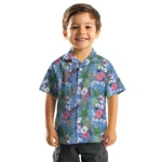 Navy Midshipmen Hawaiian Shirt – Pineapple Bouquet