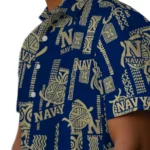 Navy Midshipmen Hawaiian Shirt – Turtle Lines