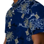 Navy Midshipmen Hawaiian Shirt – Wave Palm