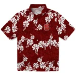 NC State Wolfpack Hawaiian Shirt – 50th State Flower