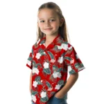 NC State Wolfpack Hawaiian Shirt – Flamingo and Hibiscus