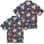 NC State Wolfpack Hawaiian Shirt – Flamingo Hibiscus