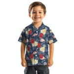 NC State Wolfpack Hawaiian Shirt – Flamingo Hibiscus