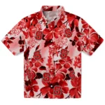 NC State Wolfpack Hawaiian Shirt – Hibiscus Arrangement