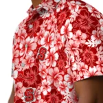 NC State Wolfpack Hawaiian Shirt – Hibiscus Blooms