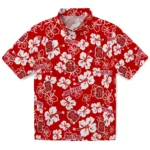 NC State Wolfpack Hawaiian Shirt – Hibiscus Flower Design