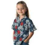 NC State Wolfpack Hawaiian Shirt – Hibiscus Flowers