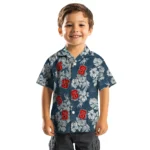 NC State Wolfpack Hawaiian Shirt – Hibiscus Flowers