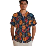 NC State Wolfpack Hawaiian Shirt – Hibiscus Foliage
