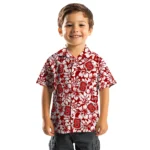 NC State Wolfpack Hawaiian Shirt – Hibiscus Motif