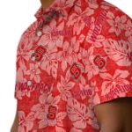 NC State Wolfpack Hawaiian Shirt – Hibiscus Oasis