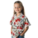 NC State Wolfpack Hawaiian Shirt – Hibiscus Seaside