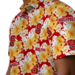 NC State Wolfpack Hawaiian Shirt – Hibiscus Tropics