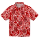 NC State Wolfpack Hawaiian Shirt – Leaf Outline