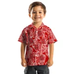 NC State Wolfpack Hawaiian Shirt – Leaf Outline