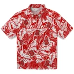 NC State Wolfpack Hawaiian Shirt – Monstera Layer