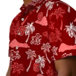 NC State Wolfpack Hawaiian Shirt – Palm And Clouds