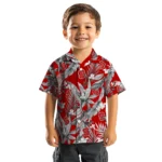 NC State Wolfpack Hawaiian Shirt – Palm Leaves